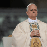 Pope Leo XIV Inauguration Mass In St. Peter’s Square, Vatican City. Photo courtesy the Catholic Bishops’ Conference of England and Wales/Flickr.